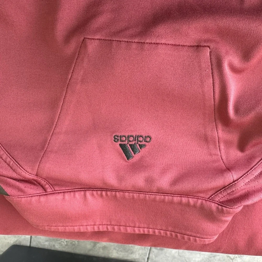 Vintage Adidas Golf 1/4 Zip Mock Turtle Short Sleeve GGCC Large